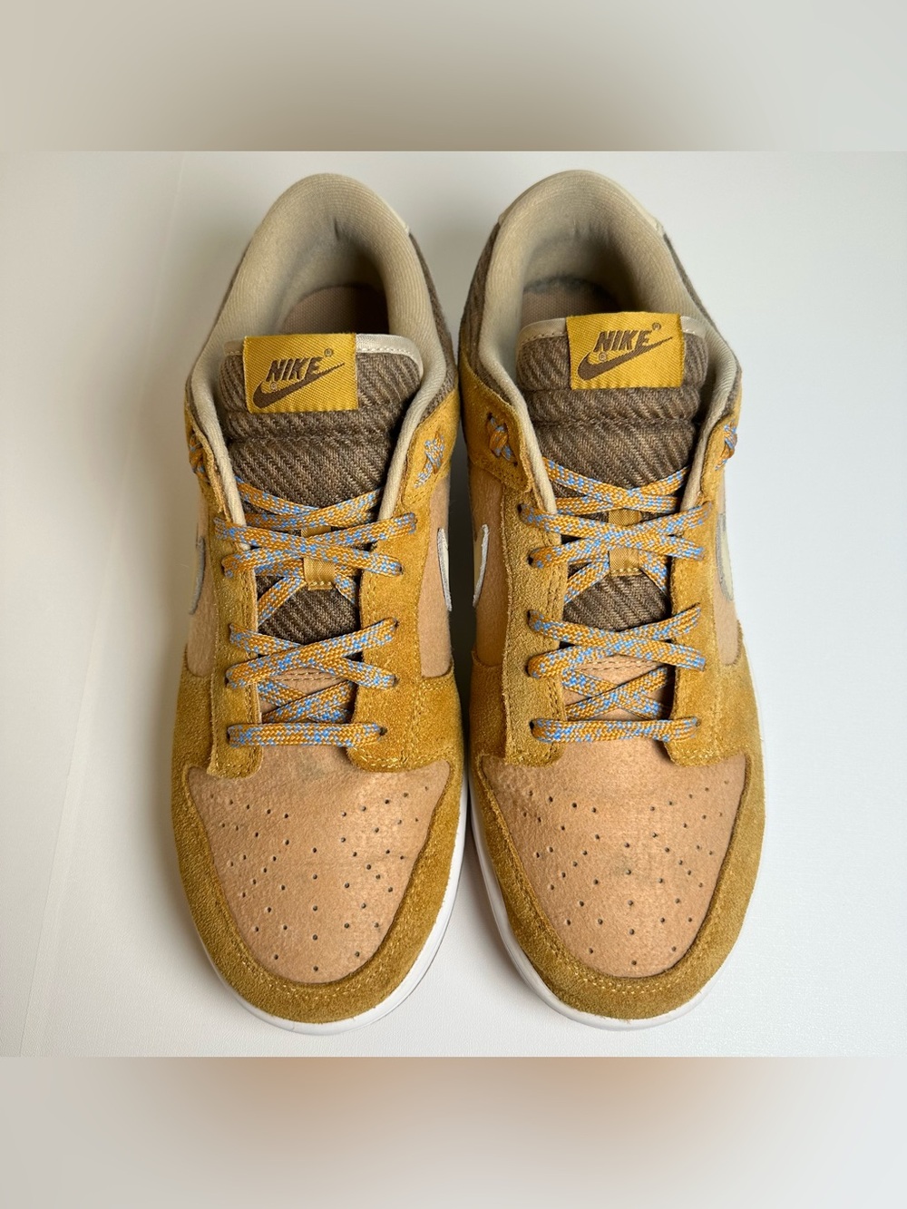 Nike Dunk Low SE Teddy Bear Praline Desert Ocher Mens 11 DZ5350-288 Sneakers - Picture 7 of 16